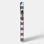 Kariert Gingham Personalisiert Case-Mate iPhone Hülle (Rückseite / Links)