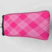 Kariert Golf Headcover (Vorderseite)