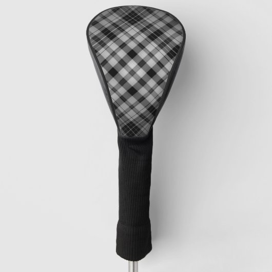 Kariert Golf Headcover (Vorderseite)