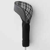 Kariert Golf Headcover (angewinkelt)