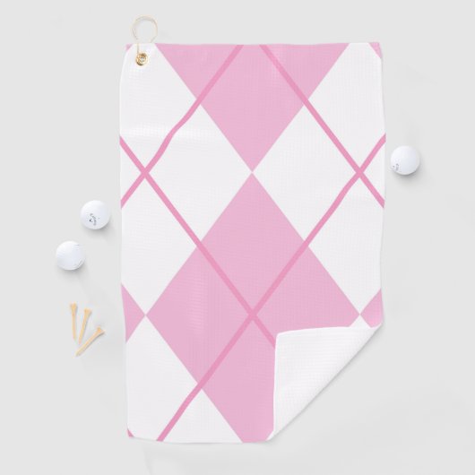 Kariert Golfhandtuch (Insitu)