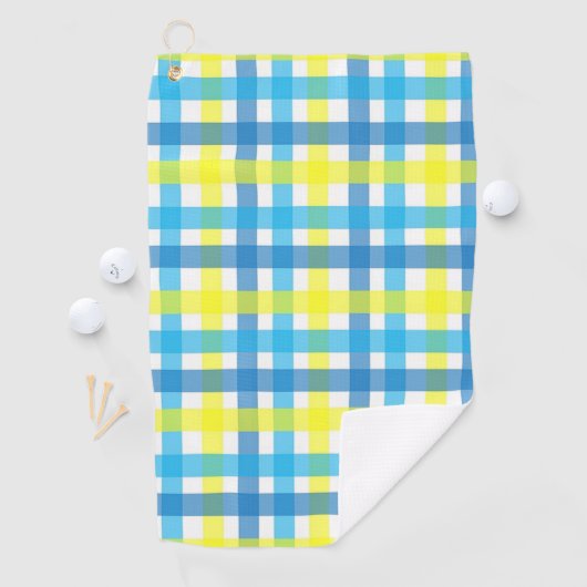 Kariert Golfhandtuch (Insitu)