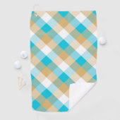 Kariert Golfhandtuch (Insitu)