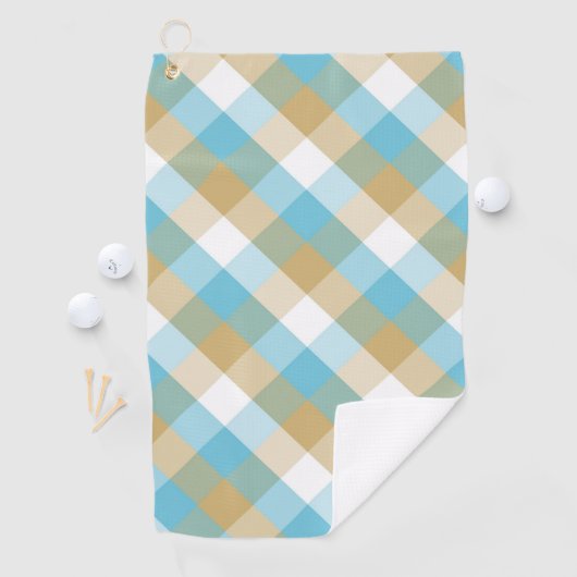 Kariert Golfhandtuch (Insitu)