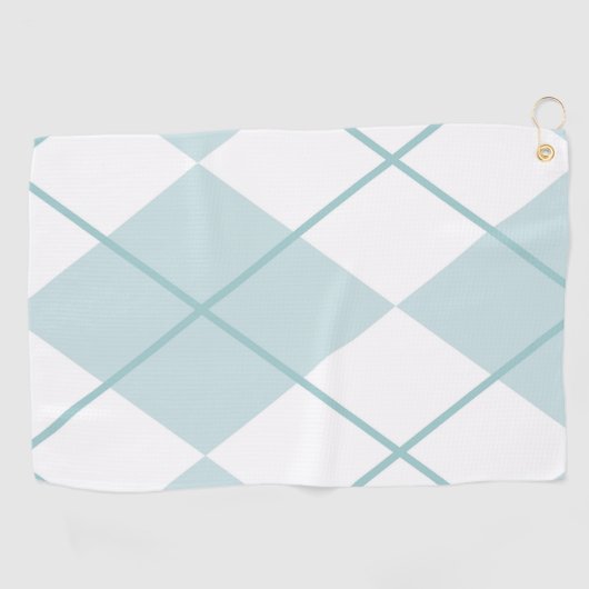 Kariert Golfhandtuch (Horizontal)