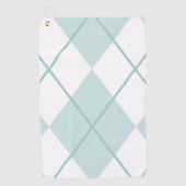 Kariert Golfhandtuch (Vorderseite)