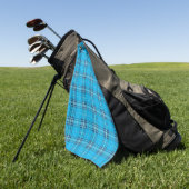 Kariert Golfhandtuch (Gras)