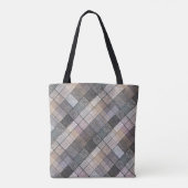 Kariert grau . tasche (Rückseite)