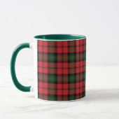 Kariert Green Black Kerr Tartan Tasse (Links)