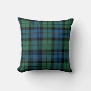 Kariert Green Karo Rustic Clan Campbell Tartan Kissen