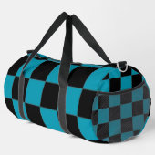 Kariert groß duffle bag (Rechte Ecke)