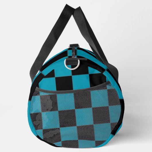 Kariert groß duffle bag (Rechts)
