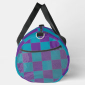 Kariert groß duffle bag (Rechts)
