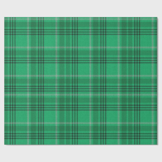 Kariert grün - groß geschenkpapier (Flach)