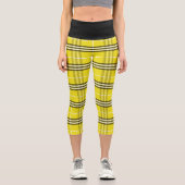 Kariert Hatter Capri Leggings (Vorderseite)