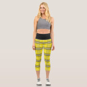 Kariert Hatter Capri Leggings (Vorderseite)