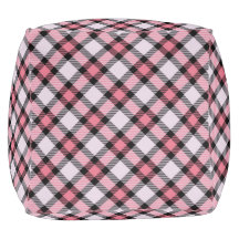 Kariert in Rosa und Schwarz