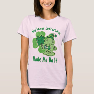 Kariert Inner Leprechaun T-Shirt