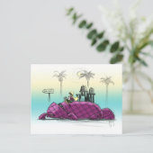 Kariert ist da! postkarte (Stehend Vorderseite)