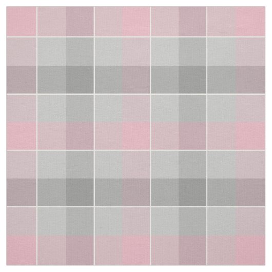 kariert kariert, grau und rosa stoff (Muster)