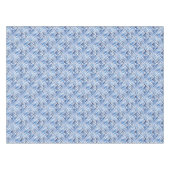 kariert, kartan, kariert, klassisch, blau, weiß tischdecke (Vorderseite (Horizontal))