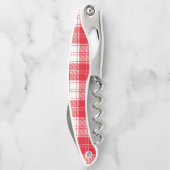 Kariert Kellnermesser (Rückseite)