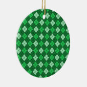 Kariert Keramik Ornament (Rechts)