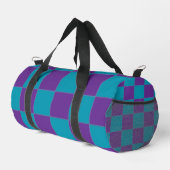 Kariert Klein Duffle Bag (Rechte Ecke)