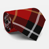 Kariert Krawatte (Gerollt)