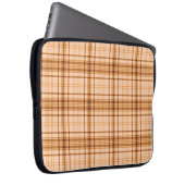 Kariert Laptopschutzhülle (Vorne Rechts)