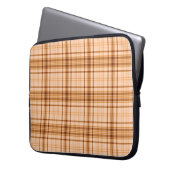 Kariert Laptopschutzhülle (Vorderseite Links)
