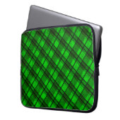 Kariert Laptopschutzhülle (Vorderseite Links)