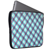 Kariert Laptopschutzhülle (Vorne Rechts)
