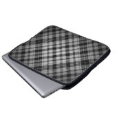 Kariert Laptopschutzhülle (Vorne Knopf)