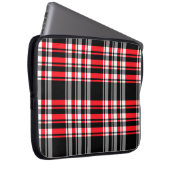 Kariert Laptopschutzhülle (Vorne Rechts)