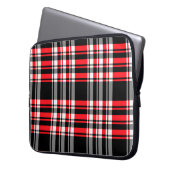 Kariert Laptopschutzhülle (Vorderseite Links)