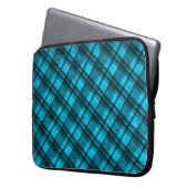 Kariert Laptopschutzhülle (Vorderseite Links)
