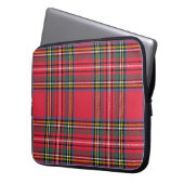 Kariert Laptopschutzhülle (Vorderseite Links)