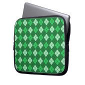 Kariert Laptopschutzhülle (Vorderseite Links)
