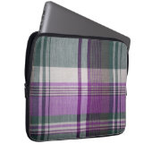Kariert Laptopschutzhülle (Vorne Rechts)