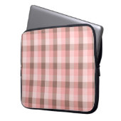 Kariert Laptopschutzhülle (Vorderseite Links)