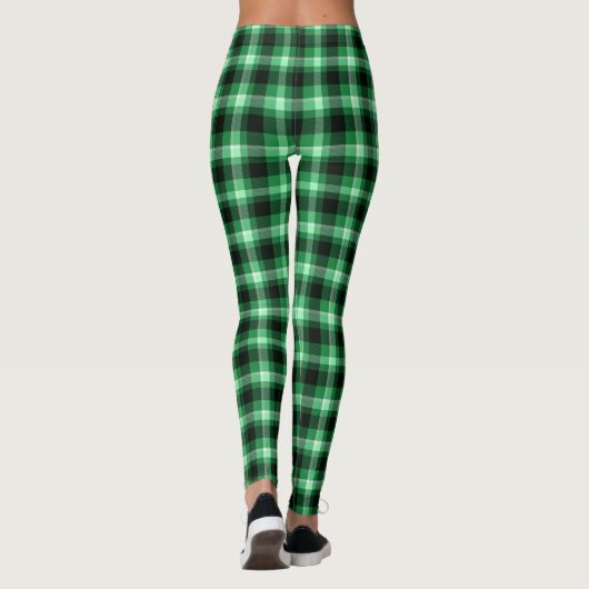 Kariert Leggings (Rückseite)