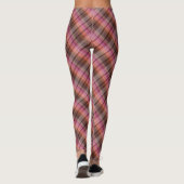 Kariert Leggings (Rückseite)