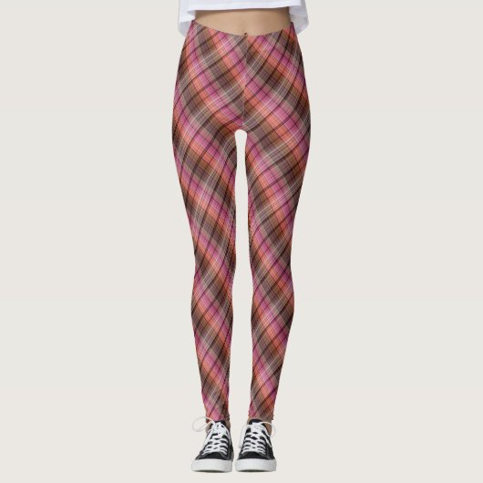 Kariert Leggings (Vorderseite)
