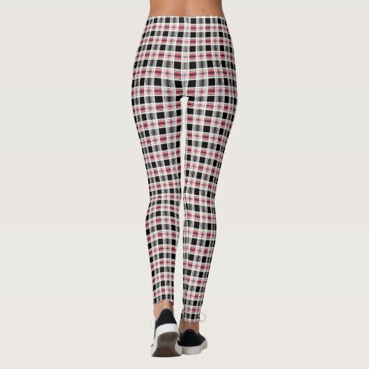 Kariert Leggings (Rückseite)