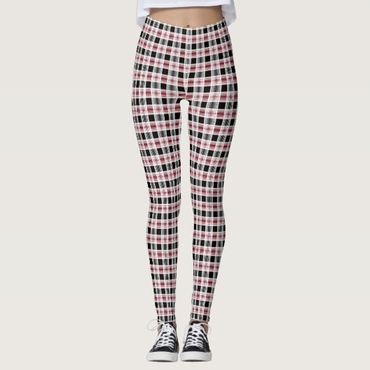 Kariert Leggings (Vorderseite)