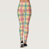 Kariert Leggings (Rückseite)