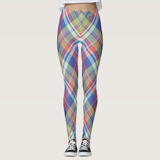 Kariert Leggings (Vorderseite)