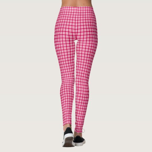 Kariert Leggings (Rückseite)
