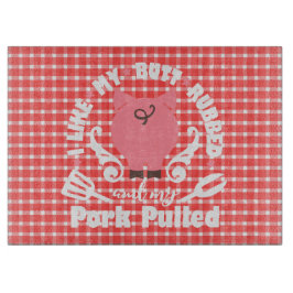 Kariert mag ich meinen Hintern Rubbed Schneidebrett